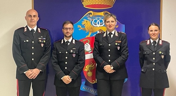 Tre nuovi comandanti nei nuclei carabinieri forestale di Rieti, Borgorose e Posta
