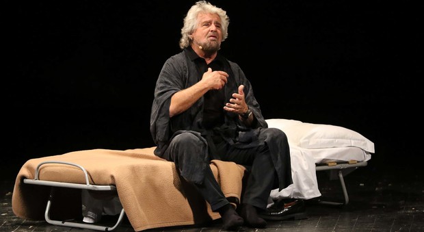 Beppe Grillo al teatro Giovanni da Udine