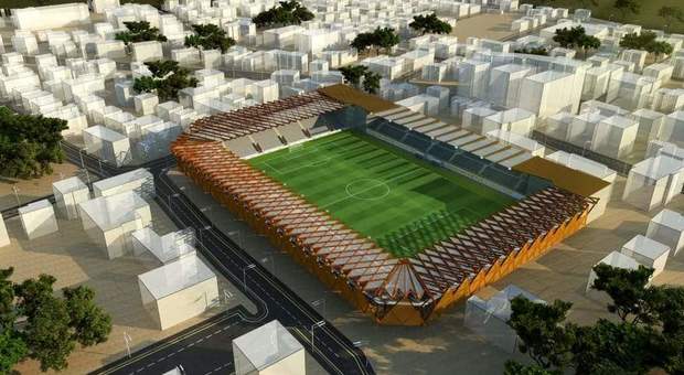 Il progetto del "Bassano Stadium": si vedrà a Vicenza?