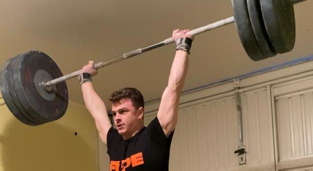 Mirko Zanni, campione di sollevamento pesi