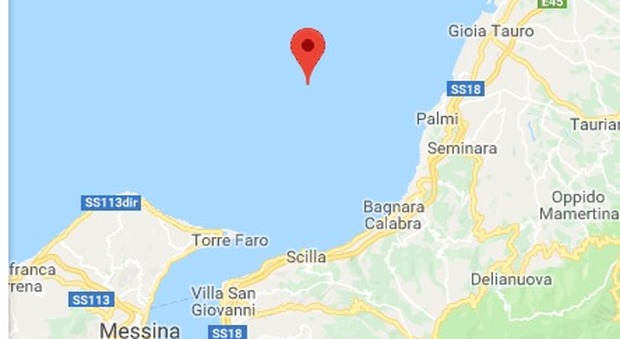 Terremoto alle 3.23 nel Tirreno, avvertito a Reggio Calabria e Messina