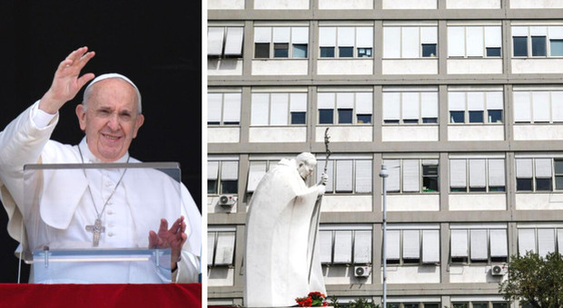 Papa Francesco, prima notte al Gemelli dopo l'operazione: «Ha reagito bene»