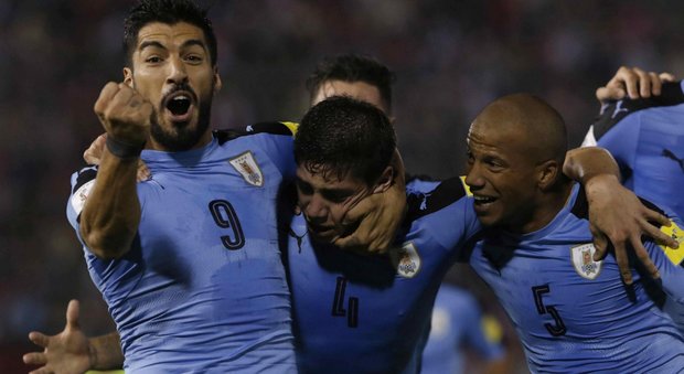 Russia 2018, l'Uruguay vince in Paraguay: secondo posto e Mondiali più vicini