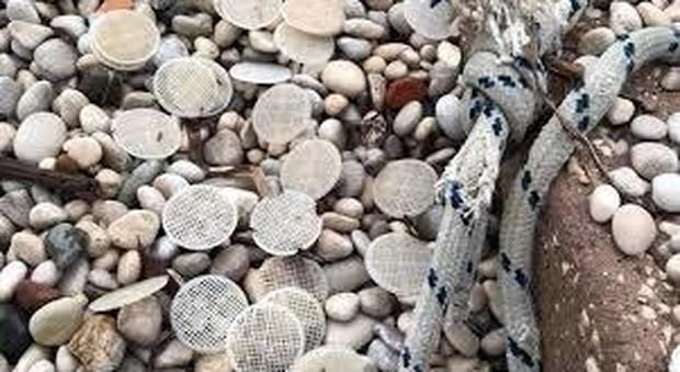L'invasione dei dischetti di plastica sulle spiagge italiane: risolto mistero
