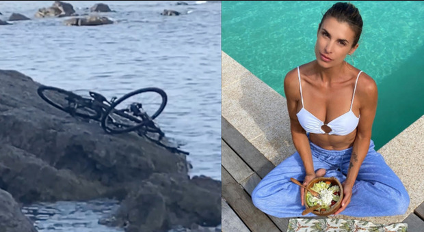 Elisabetta Canalis colpita dai vandali nella sua Sardegna, la bici vola sulle rocce: «Sono sempre ubriachi». Cosa è successo