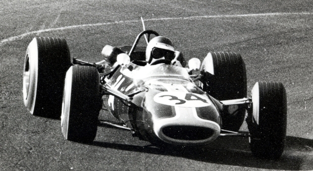 Jacky Ickx durante il GP Roma del '67