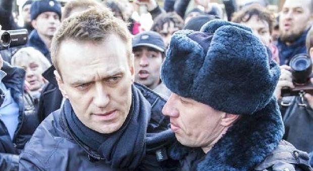 Protesta di piazza arrestato l'anti-Putin