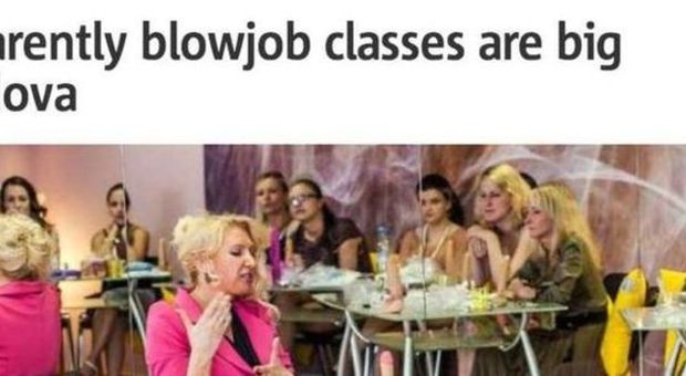 Moldavia, spopola la scuola di sesso orale: «I partner pagano le lezioni alle fidanzate»