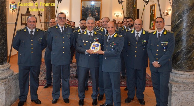 Visita istituzionale del generale Pomponi a Salerno