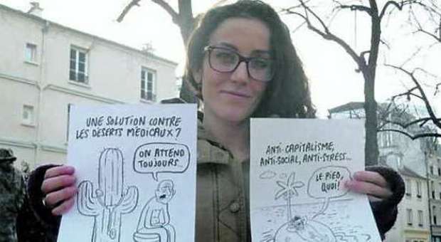 Charlie Hebdo, la vignettista che ha aperto la porta: «Così mi sono salvata»