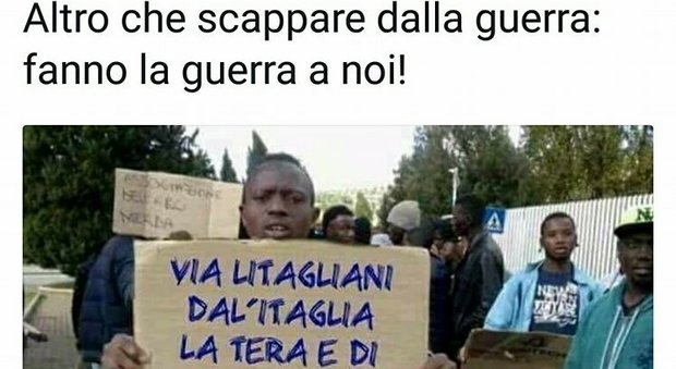 "I migranti ci fanno la guerra", la clamorosa bufala razzista del senatore di Forza Italia