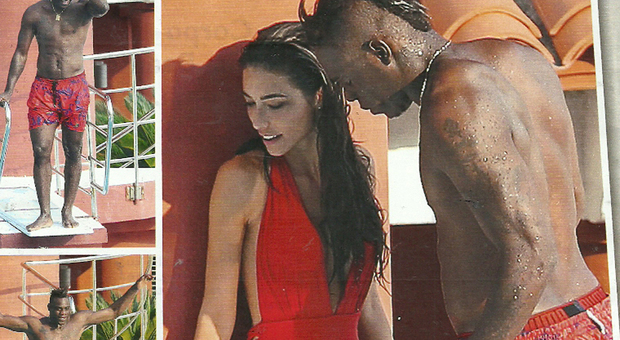 Mario Balotelli trova la nuova fidanzata: in piscina con la mora misteriosa a Montecarlo