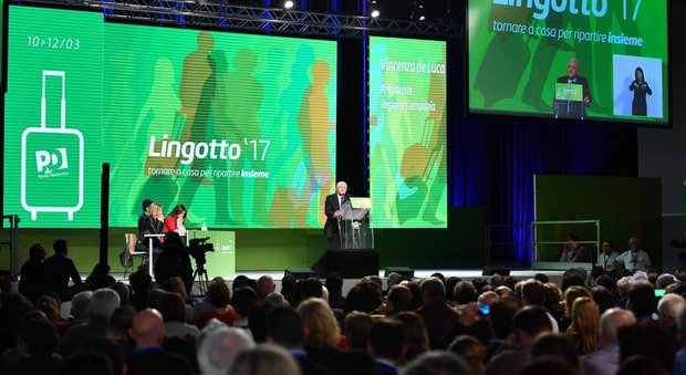 Gentiloni al Lingotto: qui per il futuro dell'Italia