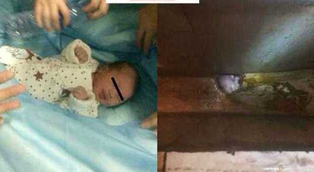 Cina, neonato gettato nella toilette dalla madre: i passanti lo tirano fuori dalla fogna