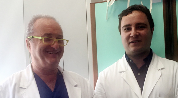 il dottor Luzio Luzzi e il dottor Alberto Pansadoro