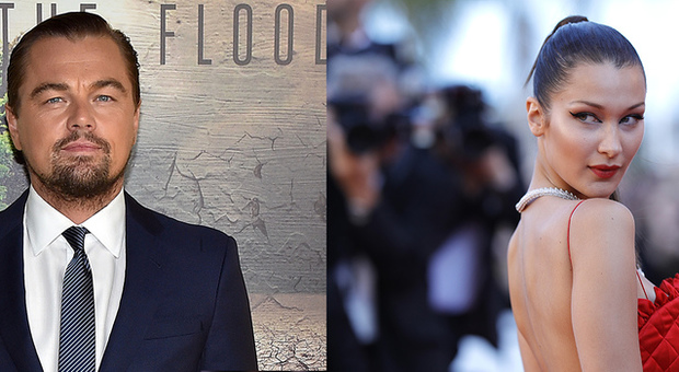 Leonardo Di Caprio, flirt a Cannes con la modella Bella Hadid