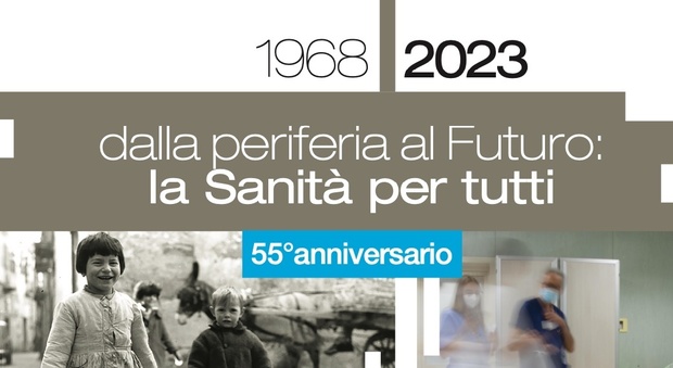 Locandina 55esimo anniversario dell’ospedale evangelico Betania.