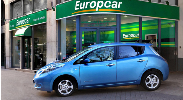 Un modello noleggiato da Europcar