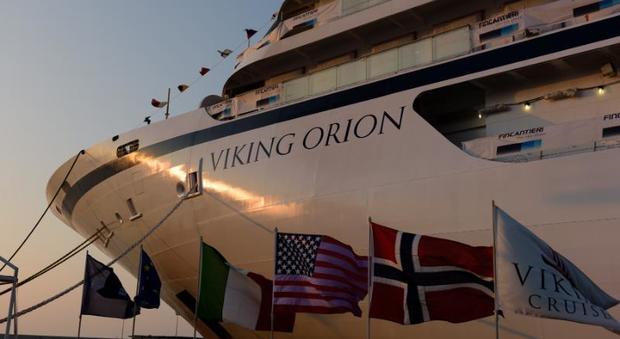 Ancona, ecco la Viking Orion: nave da crociera da mille posti di Fincantieri