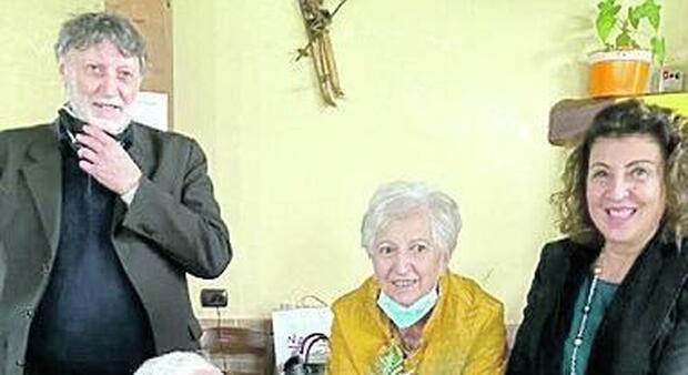 Vilma Cacciotti compie 100 anni, festa a Bassiano
