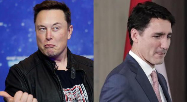 Elon Musk nella bufera: paragona il premier canadese Trudeau a Hitler. Poi cancella il tweet