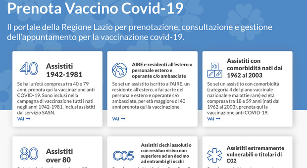 Vaccini Lazio, prenotazioni dal medico di base al via il 10 giugno sul sito di Salute Lazio
