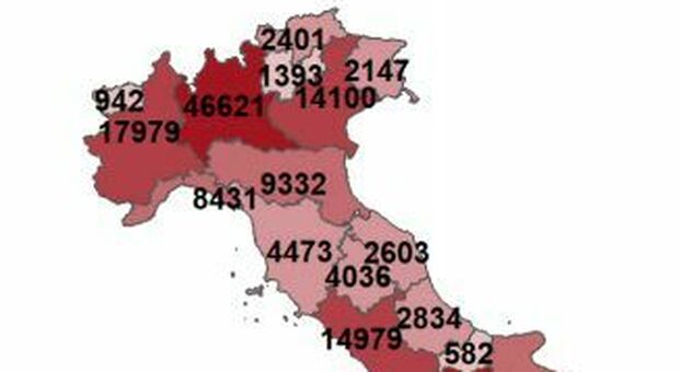 Il Covid assedia il Nord e si sposta in provincia. Milano e Napoli meglio di Como e Caserta