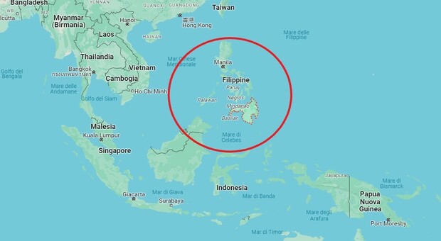 Terremoto nelle Filippine, scossa fortissima di magnitudo 7.6: scatta l'allarme tsunami