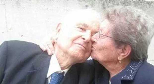 Ascoli, un matrimonio da record Donato e Francesca sposi da 73 anni