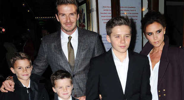 I Beckham prendono tutto: il figlio Romeo modello per Burberry
