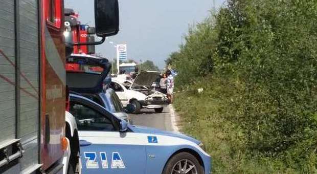 Tragedia a Caserta, auto in un fossato: muore una bambina di due anni