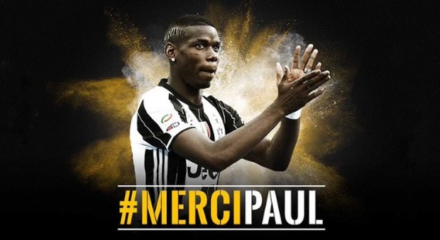 Pogba a Manchester, l'addio della Juventus: "Merci Paul"