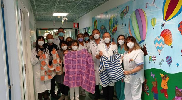 Donazione dell’Associazione Parkinson Rieti ai piccoli pazienti ricoverati nel reparto di Pediatria del de Lellis