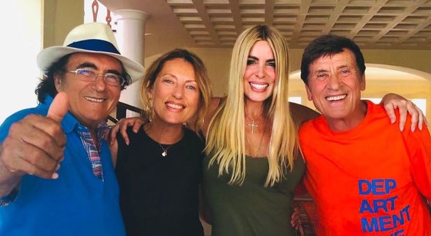 Al Bano, Gianni Morandi fa visita all'amico e pubblica la foto di gruppo: «Ci ha accolto insieme a Loredana»
