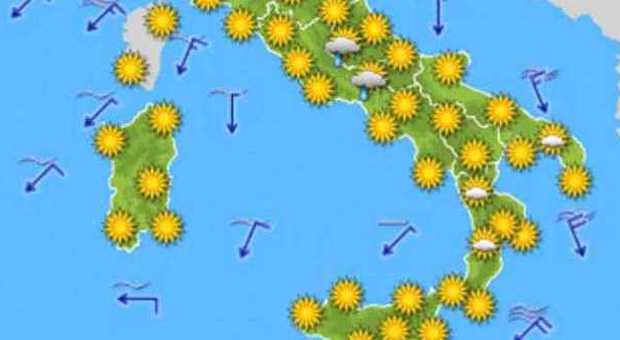 Meteo, benvenuta estate: caldo in tutta Italia. Lunedì arriva l'anticiclone africano -Previsioni