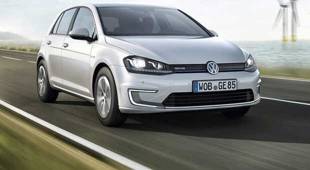 La Volkswagen e-Golf solo elettrica