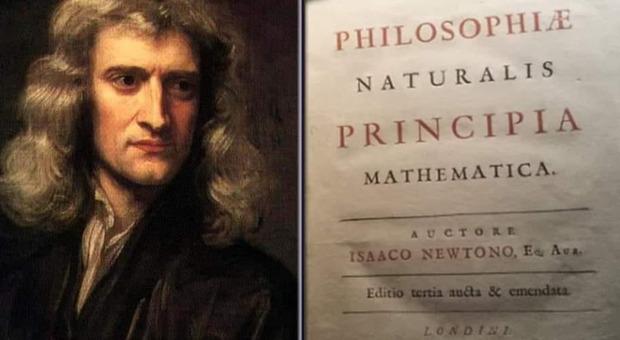 Isaac Newton, giovedì all'asta a Londra: “Principia” tra i più importanti documenti della scienza