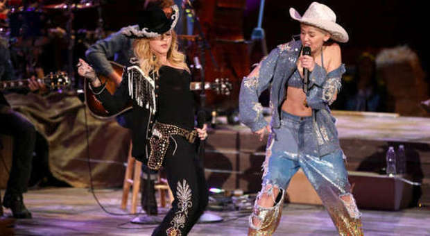 Miley Cyrus-Madonna, duetto in vista? Un "post" su Instagram dell'ex "material girl" accende le speranze