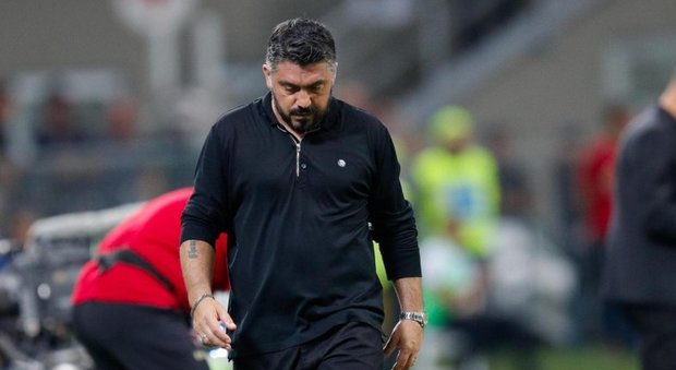 Milan, Gattuso amaro: «Giochiamo metà partita»