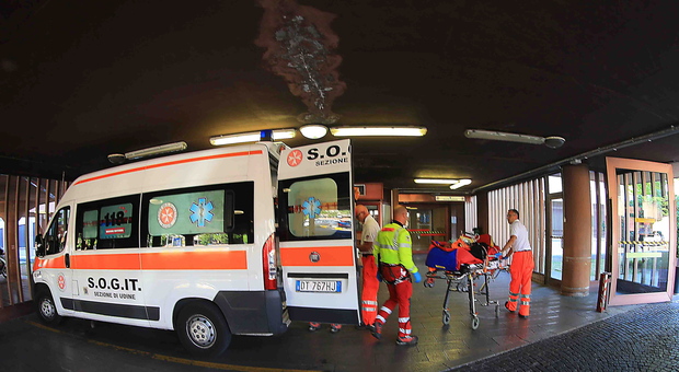 Udine, pronto soccorso preso d'assalto, in un pomeriggio boom di pazienti