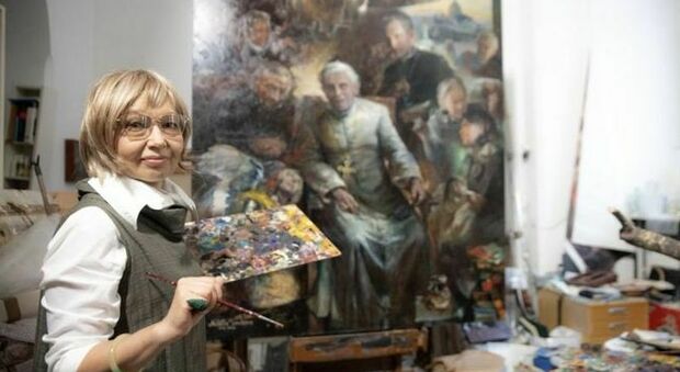 Natalia Tsarkova, la pittrice dei Papi: «Era un compito affidato solo ad uomini, ma i tempi sono cambiati»