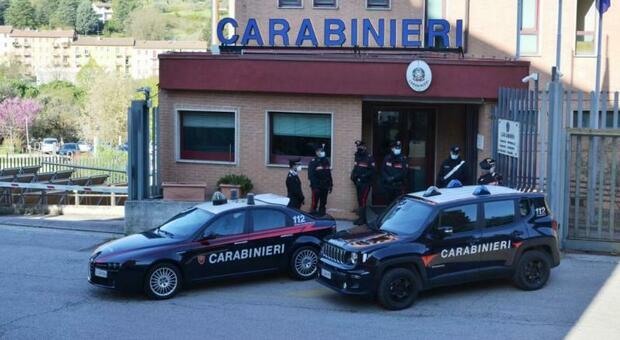 Il comando carabinieri di Perugia