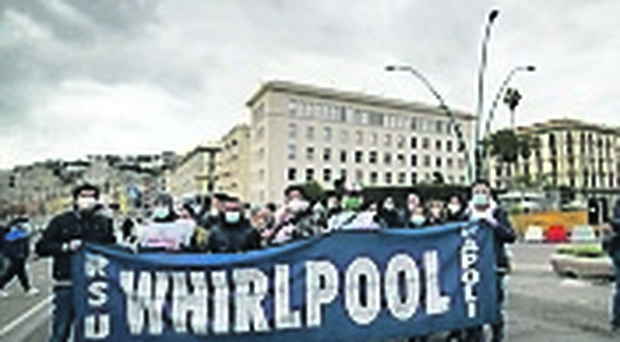 Whirlpool, domani manifestazione al Mise: «Bisogna dare una svolta»