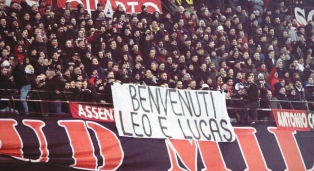 San Siro fa gli auguri agli Ancelotti: «Benvenuti Leo e Lucas»