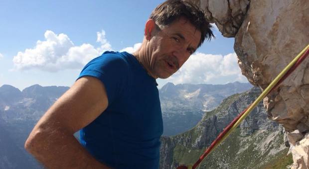 Pierluigi Donadon, il noto alpinista morto domenica colpito da un masso