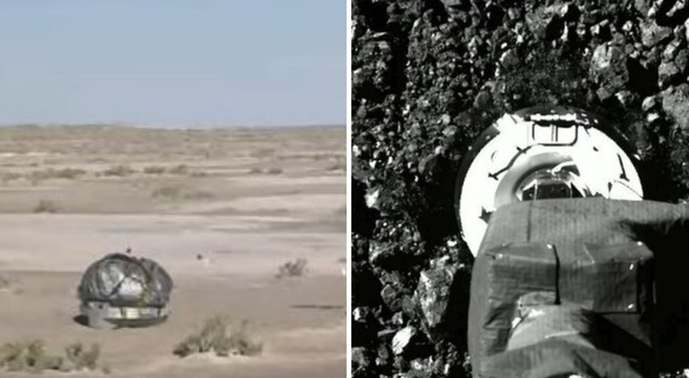 Asteroide Bennu, atterrata la "capsula del tempo" della Nasa: i frammenti al suo interno sveleranno come è nata la Terra VIDEO