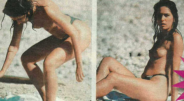Valeria Golino, topless al mare prima di mettersi con Scamarcio