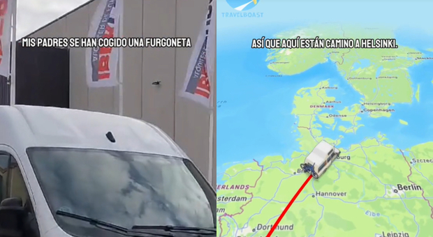 Una giovane coppia racconta il loro trasloco sui social, da Barcellona in Finlandia in furgone: «Abbiamo risparmiato 1.500 euro»