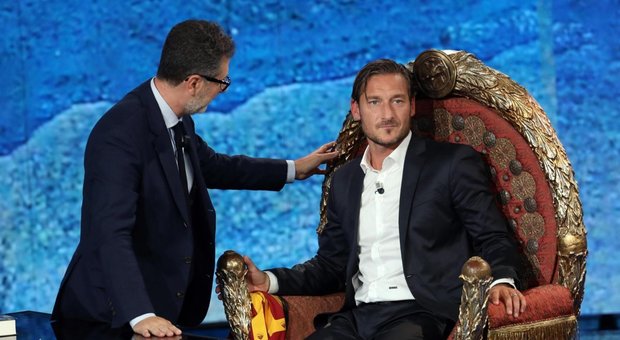 Totti show da Fazio: «La mia vittoria? Essere rimasto a Roma»
