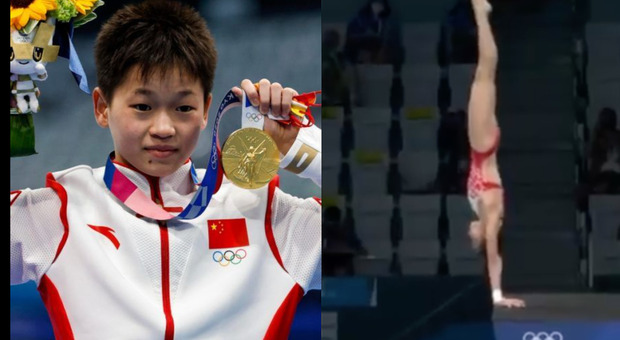 Tokyo 2020, a 14 anni vince l'oro con due tuffi da 10: è alle Olimpiadi per pagare le cure alla mamma malata
